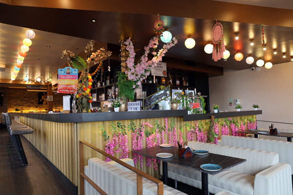 Mannat restaurant interior Southend Seafront