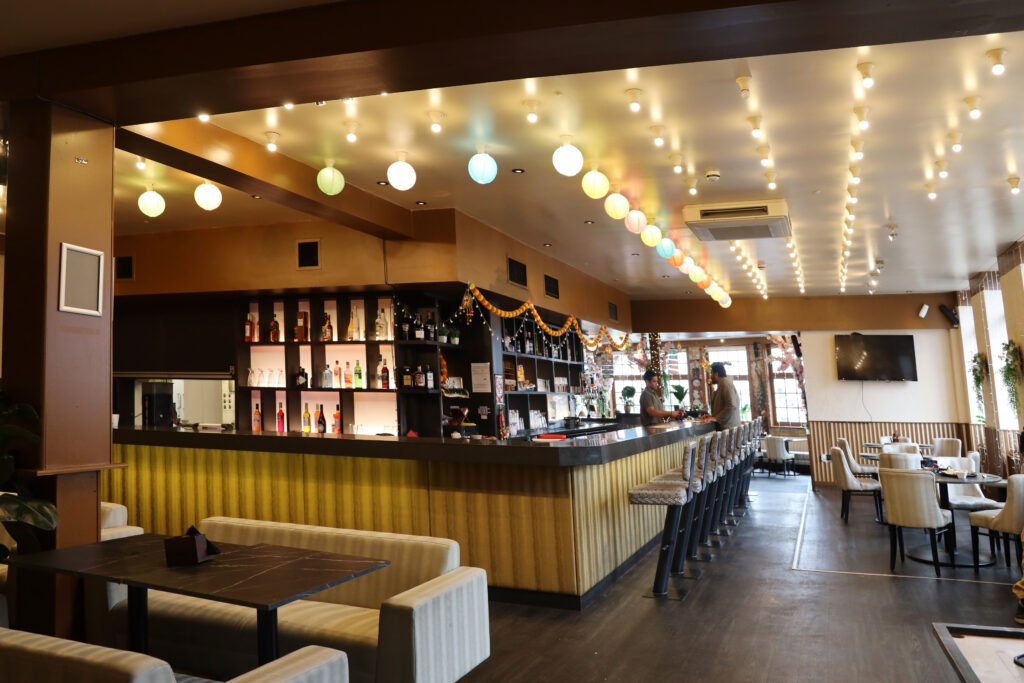 Mannat restaurant interior Southend Seafront