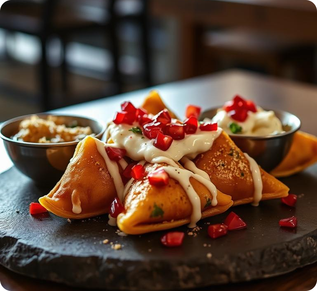 Samosa Chaat Royale​